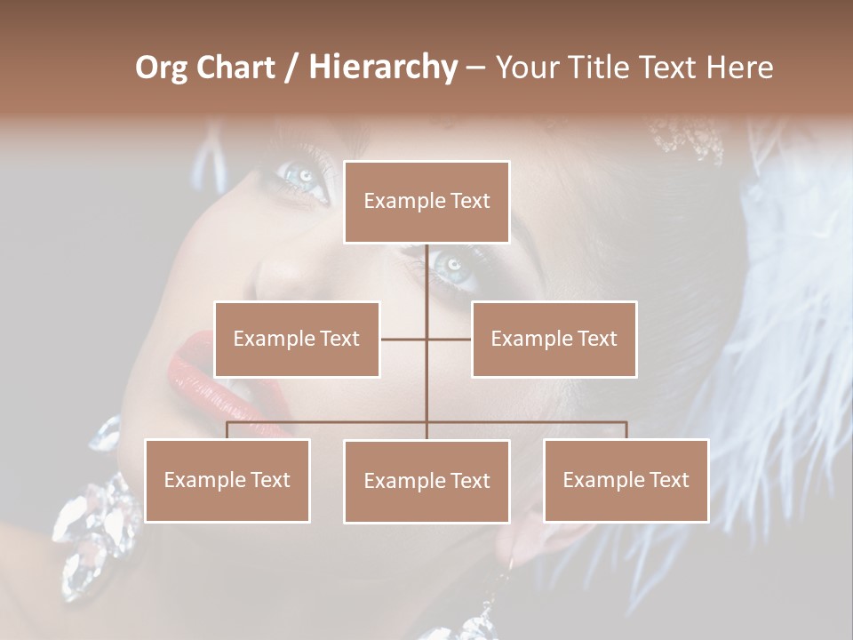 Performance Female Closeup PowerPoint Template