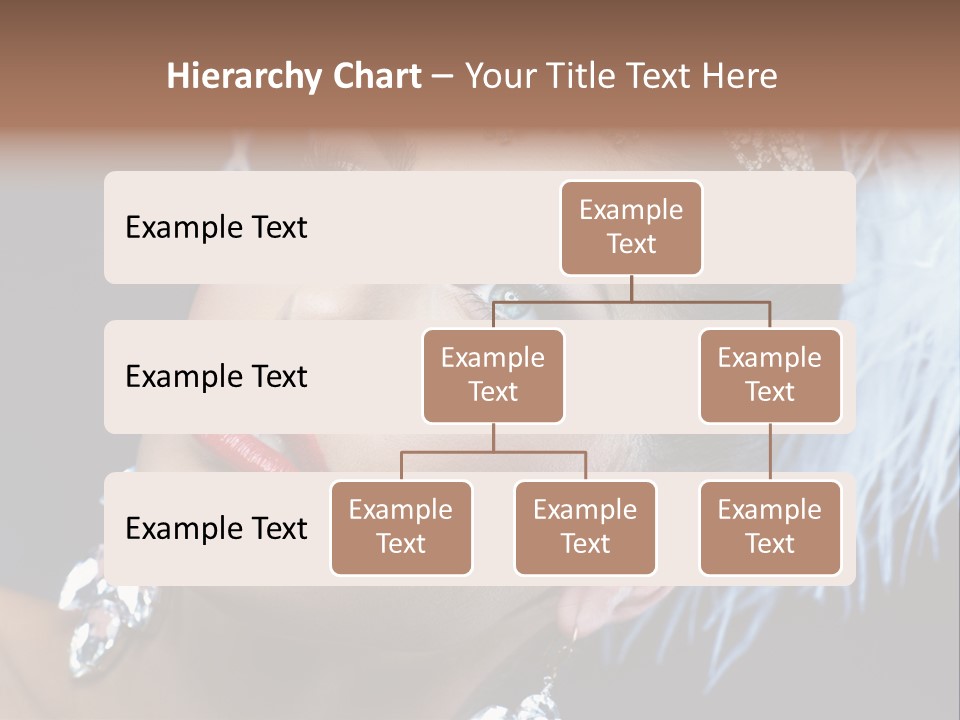 Performance Female Closeup PowerPoint Template
