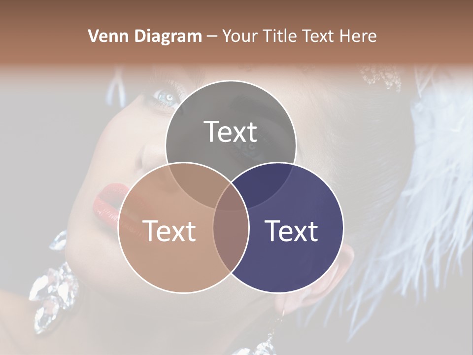 Performance Female Closeup PowerPoint Template