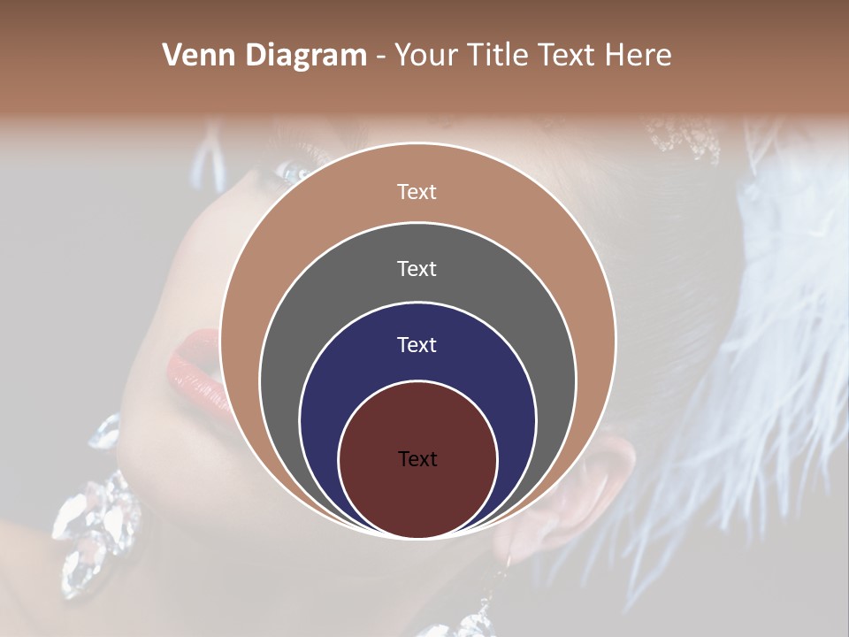 Performance Female Closeup PowerPoint Template