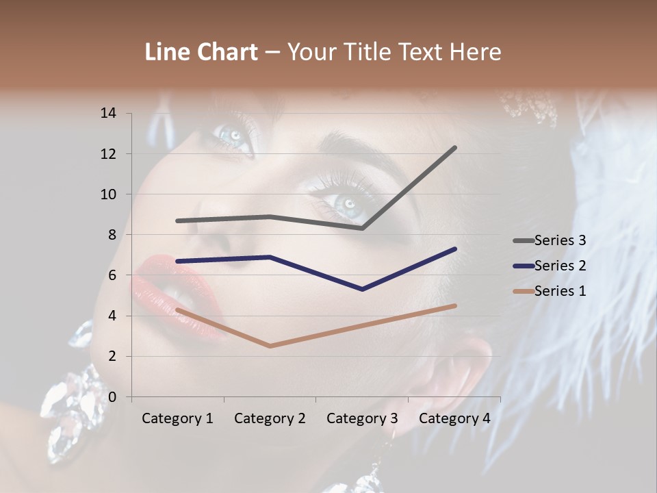Performance Female Closeup PowerPoint Template