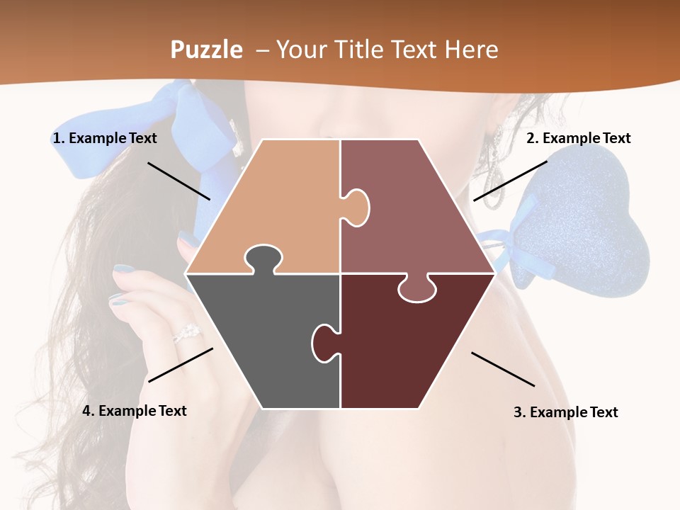 Woman Makeup Closeup PowerPoint Template