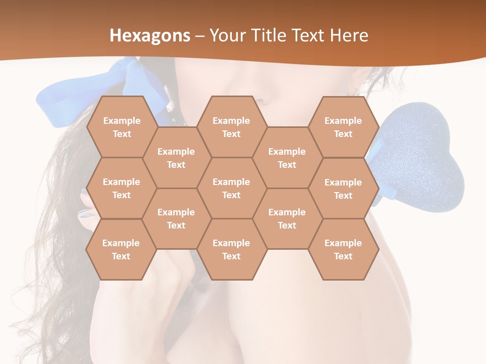 Woman Makeup Closeup PowerPoint Template