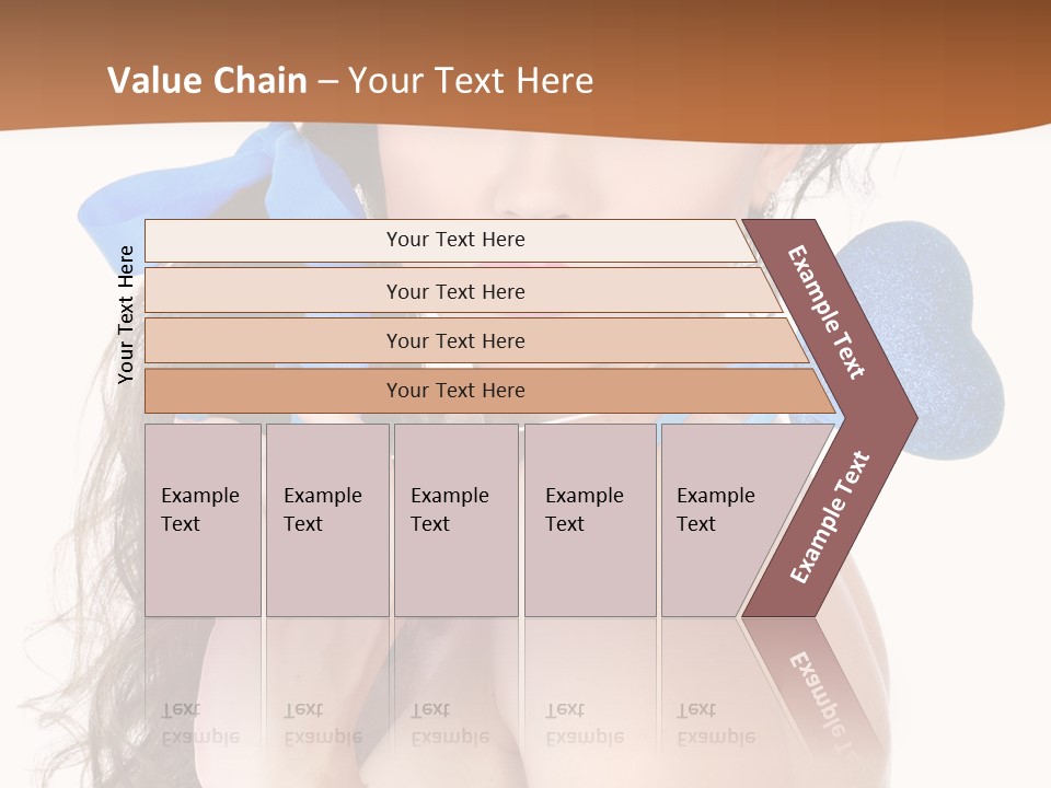 Woman Makeup Closeup PowerPoint Template