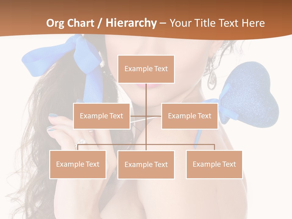 Woman Makeup Closeup PowerPoint Template