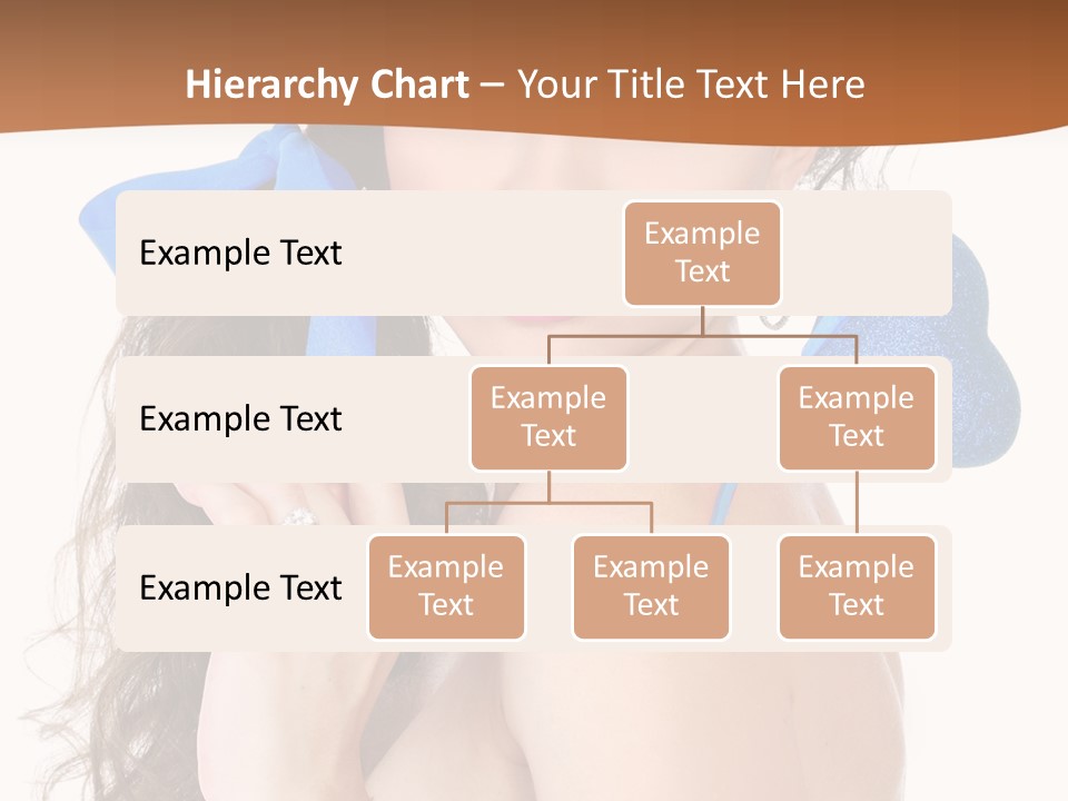 Woman Makeup Closeup PowerPoint Template