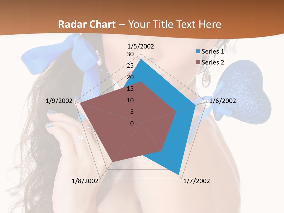 Woman Makeup Closeup PowerPoint Template