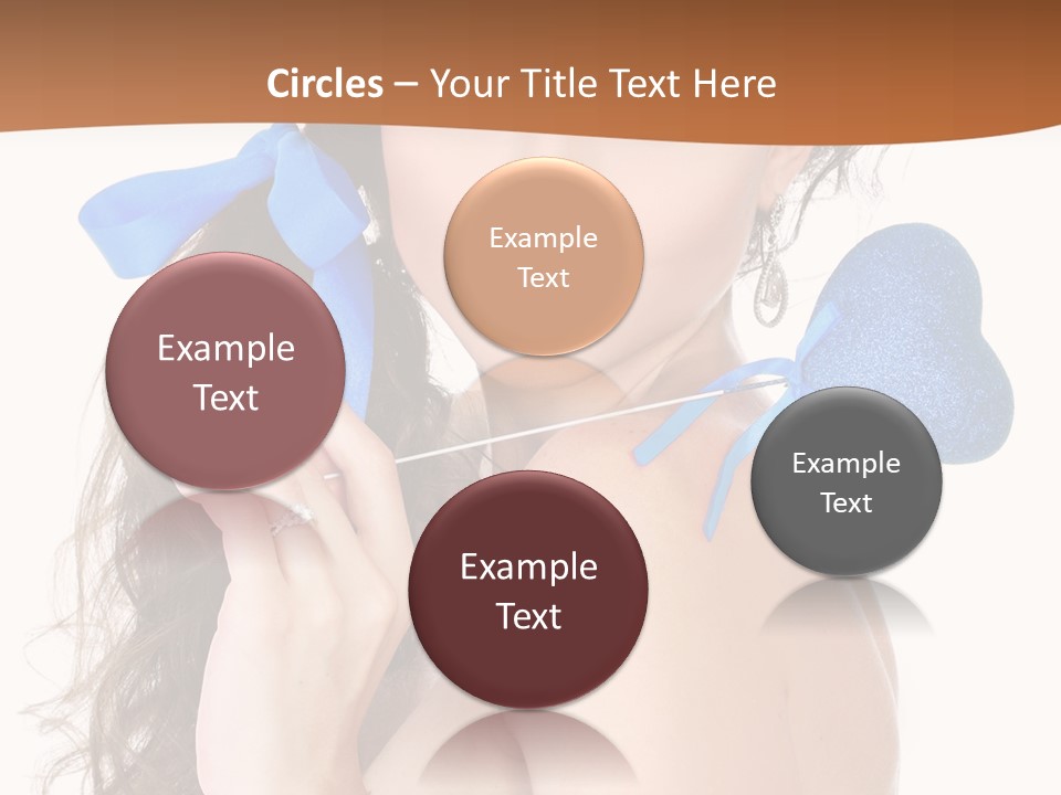 Woman Makeup Closeup PowerPoint Template