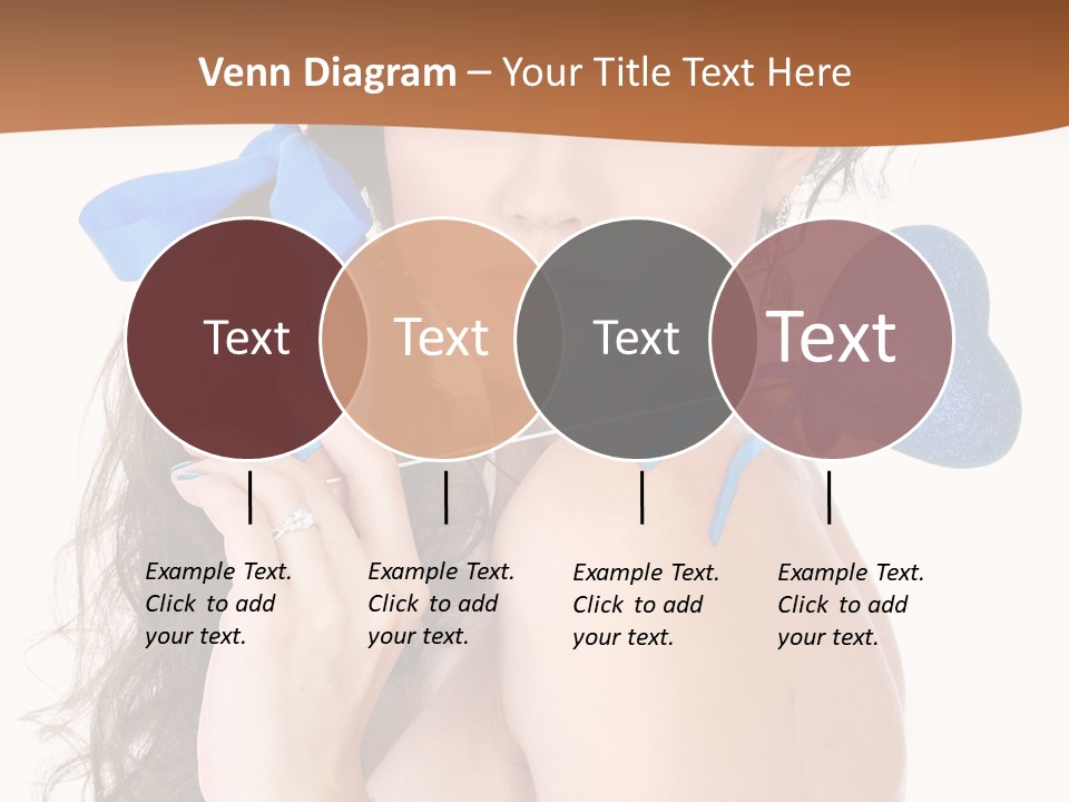 Woman Makeup Closeup PowerPoint Template