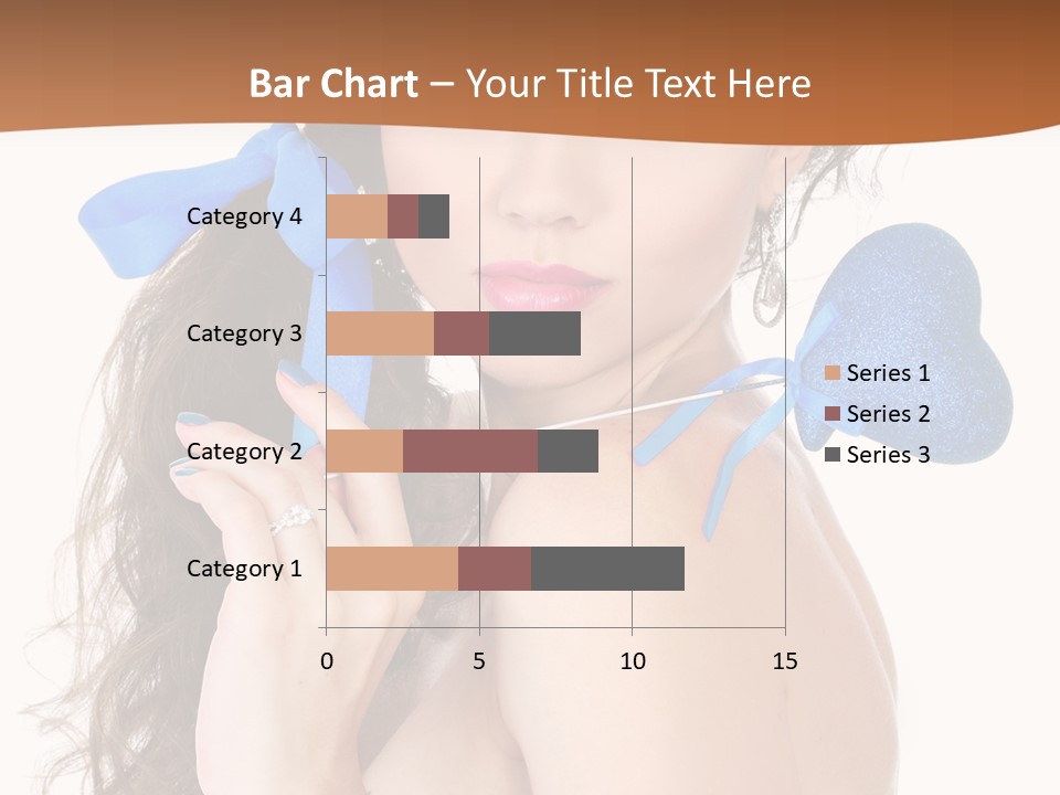 Woman Makeup Closeup PowerPoint Template