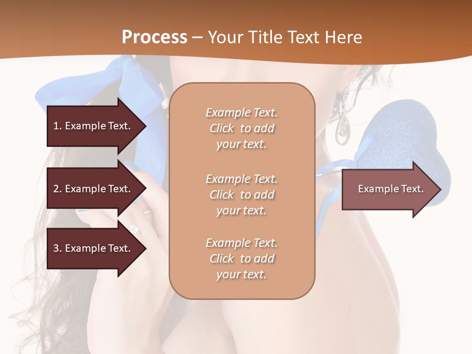 Woman Makeup Closeup PowerPoint Template