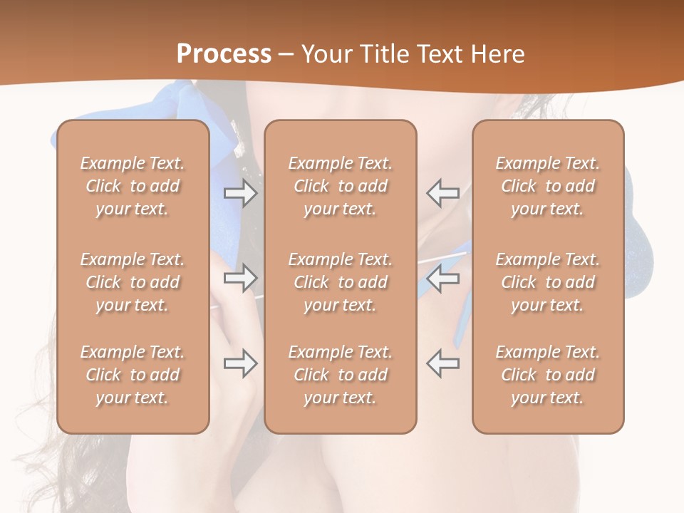 Woman Makeup Closeup PowerPoint Template