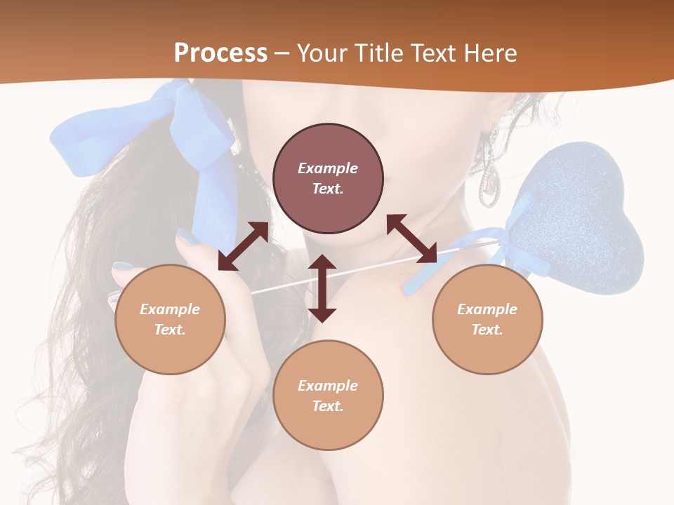 Woman Makeup Closeup PowerPoint Template