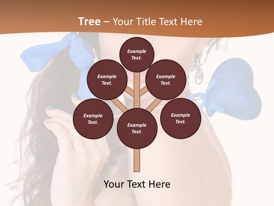 Woman Makeup Closeup PowerPoint Template