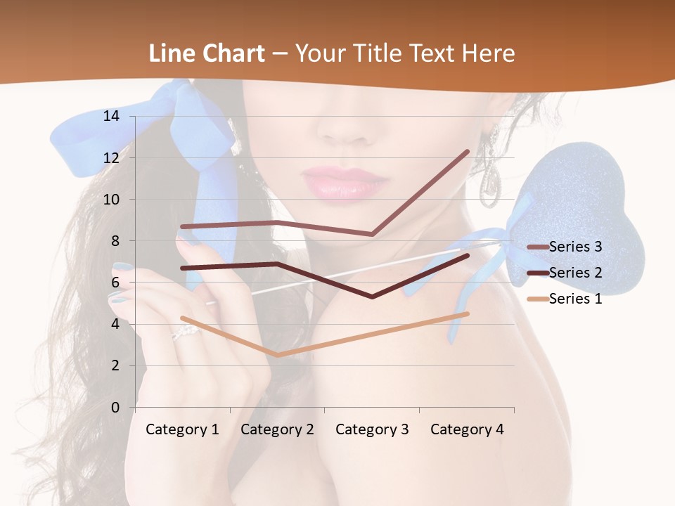 Woman Makeup Closeup PowerPoint Template