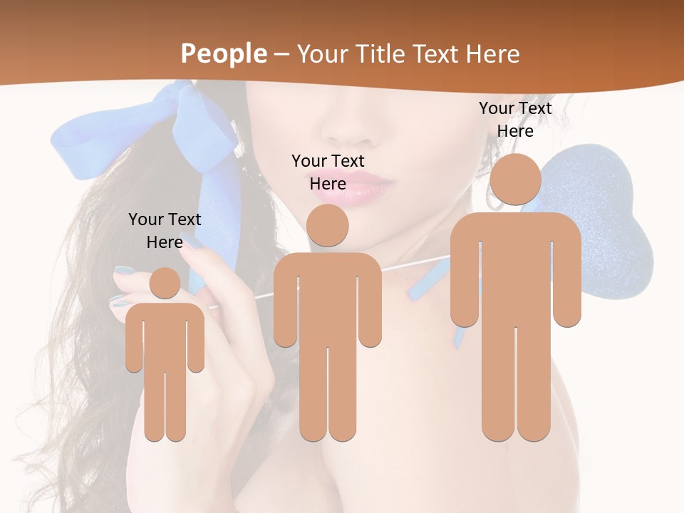 Woman Makeup Closeup PowerPoint Template