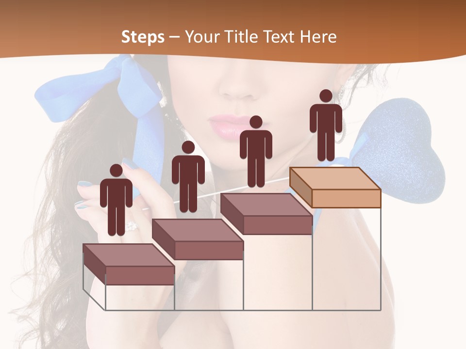 Woman Makeup Closeup PowerPoint Template