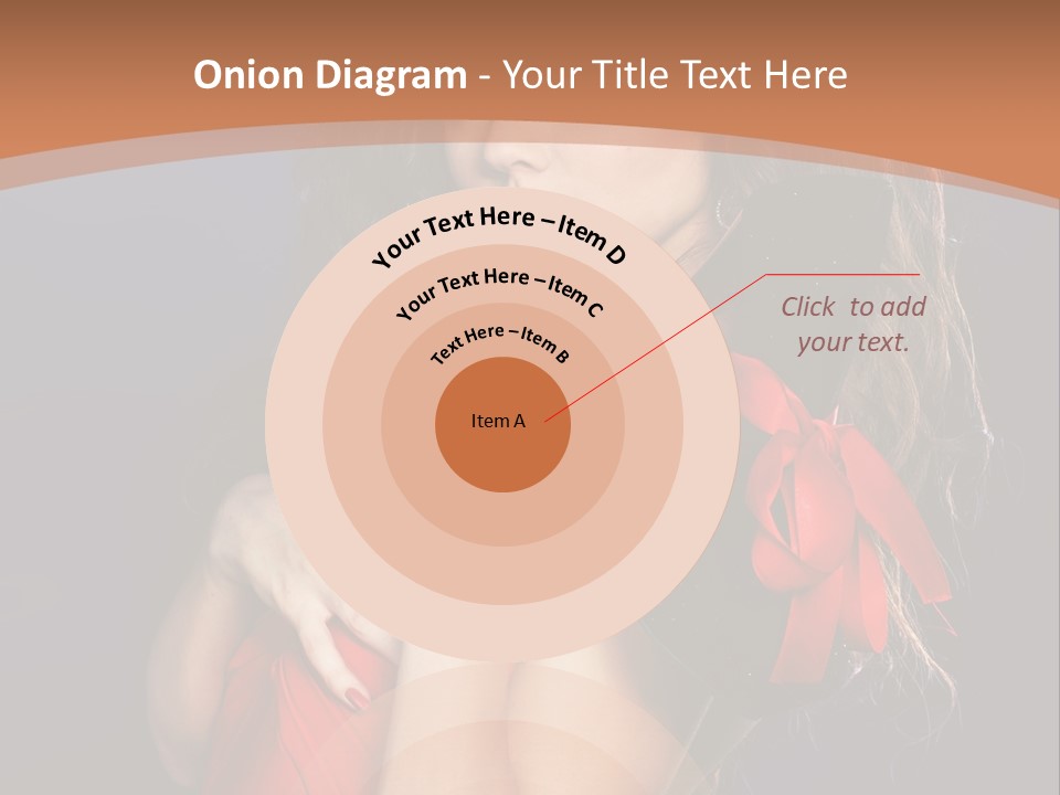 Lady Eyes Hands PowerPoint Template