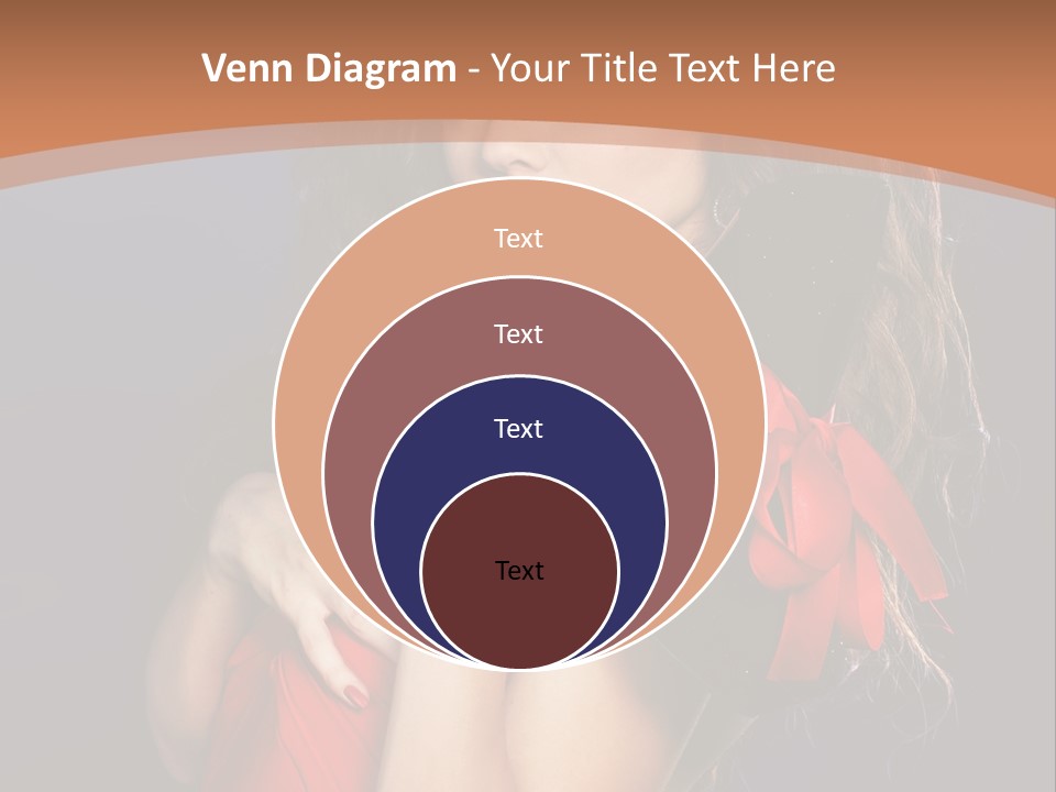 Lady Eyes Hands PowerPoint Template