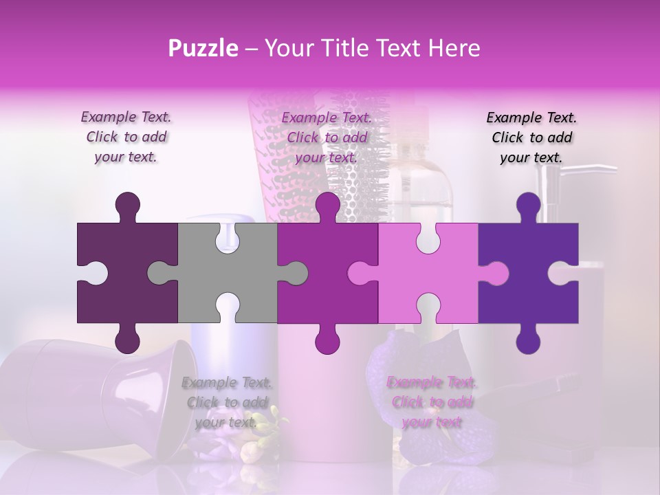 Nobody Purple Healthy PowerPoint Template