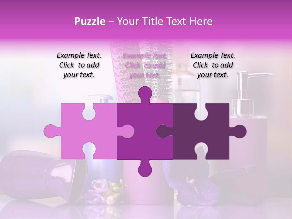 Nobody Purple Healthy PowerPoint Template