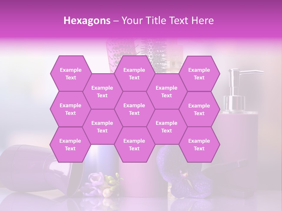 Nobody Purple Healthy PowerPoint Template