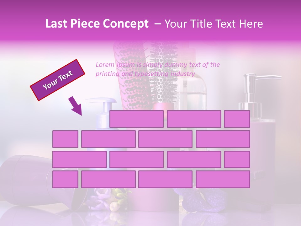 Nobody Purple Healthy PowerPoint Template