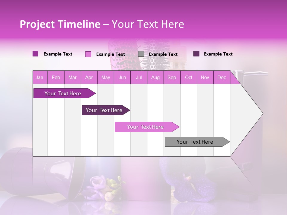 Nobody Purple Healthy PowerPoint Template