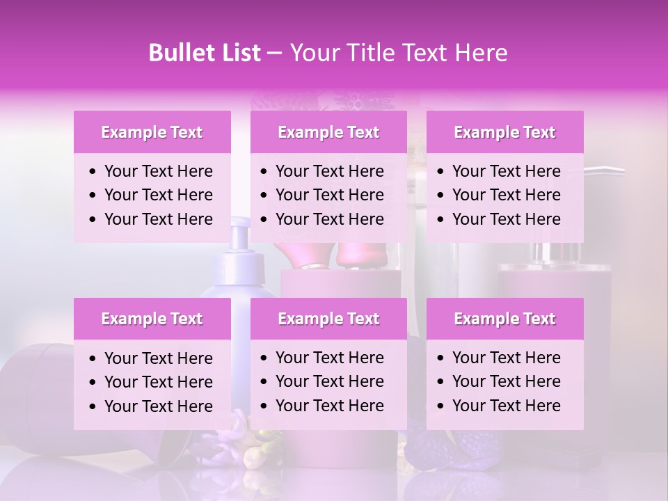 Nobody Purple Healthy PowerPoint Template