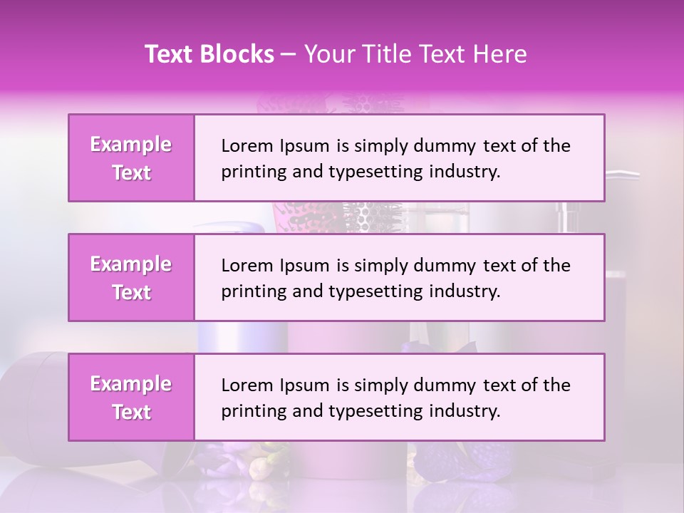 Nobody Purple Healthy PowerPoint Template