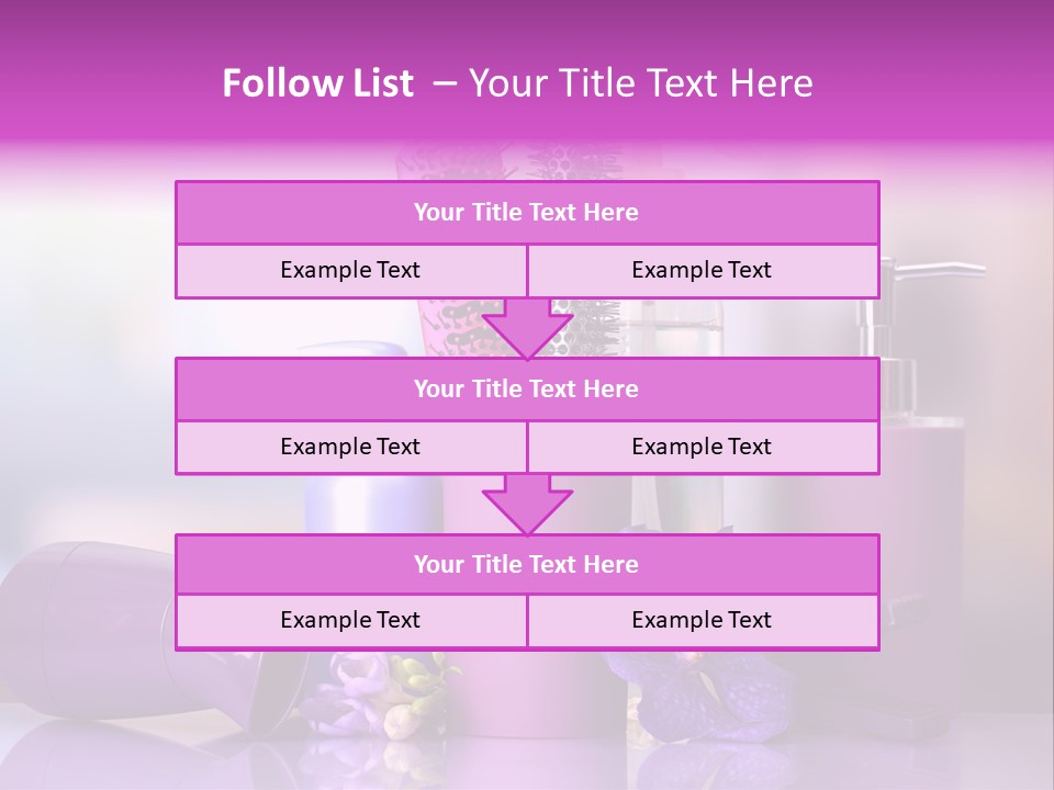 Nobody Purple Healthy PowerPoint Template