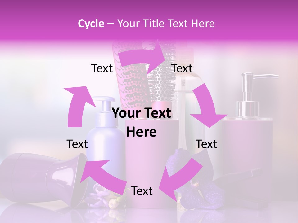 Nobody Purple Healthy PowerPoint Template