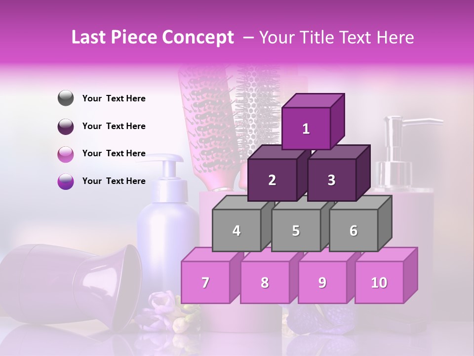 Nobody Purple Healthy PowerPoint Template