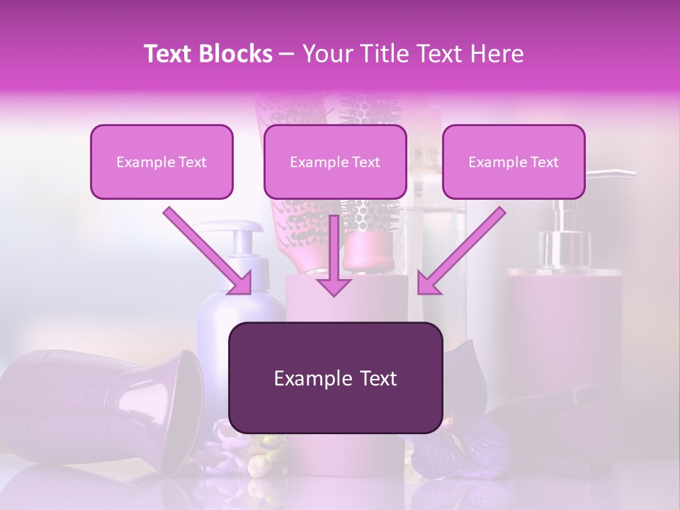 Nobody Purple Healthy PowerPoint Template