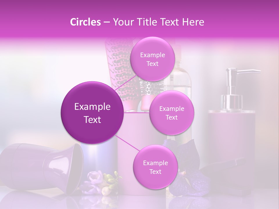 Nobody Purple Healthy PowerPoint Template