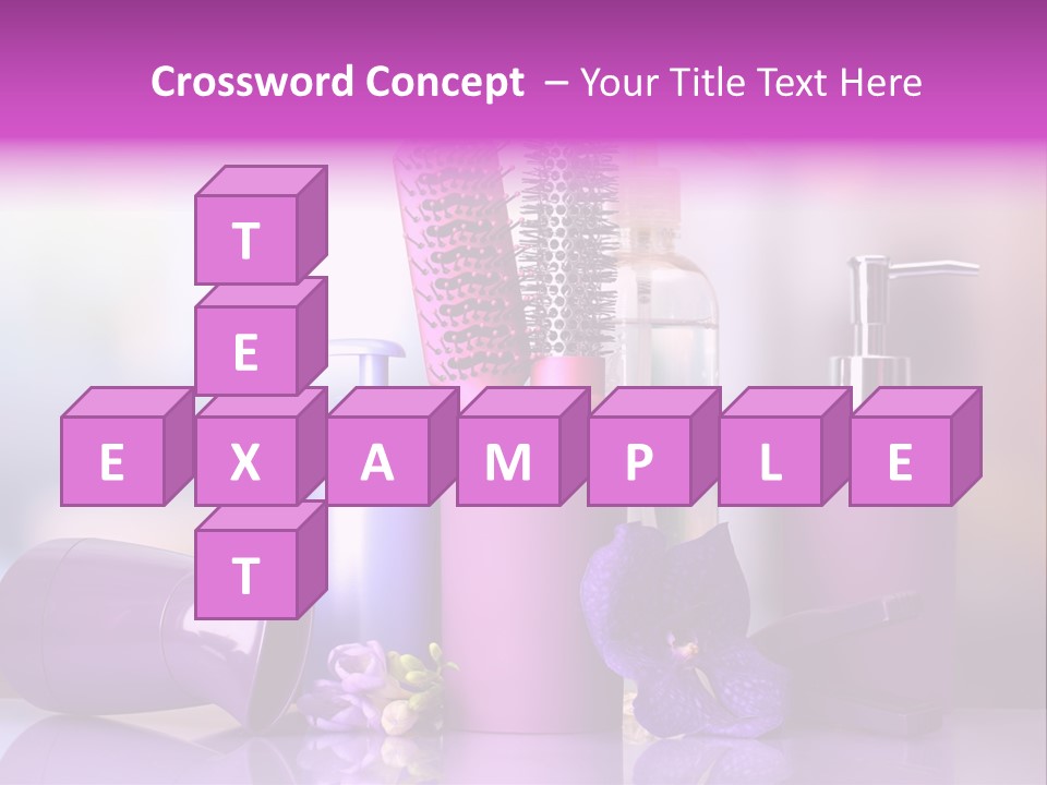 Nobody Purple Healthy PowerPoint Template