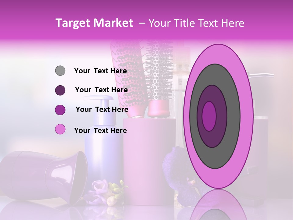 Nobody Purple Healthy PowerPoint Template