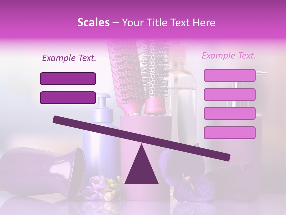 Nobody Purple Healthy PowerPoint Template