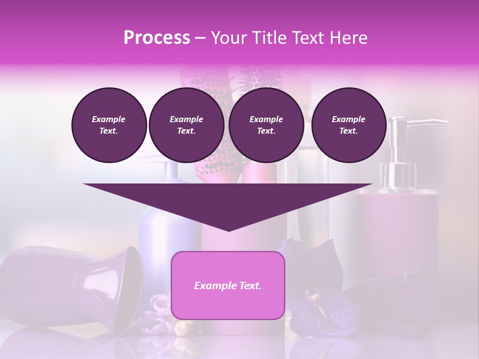 Nobody Purple Healthy PowerPoint Template