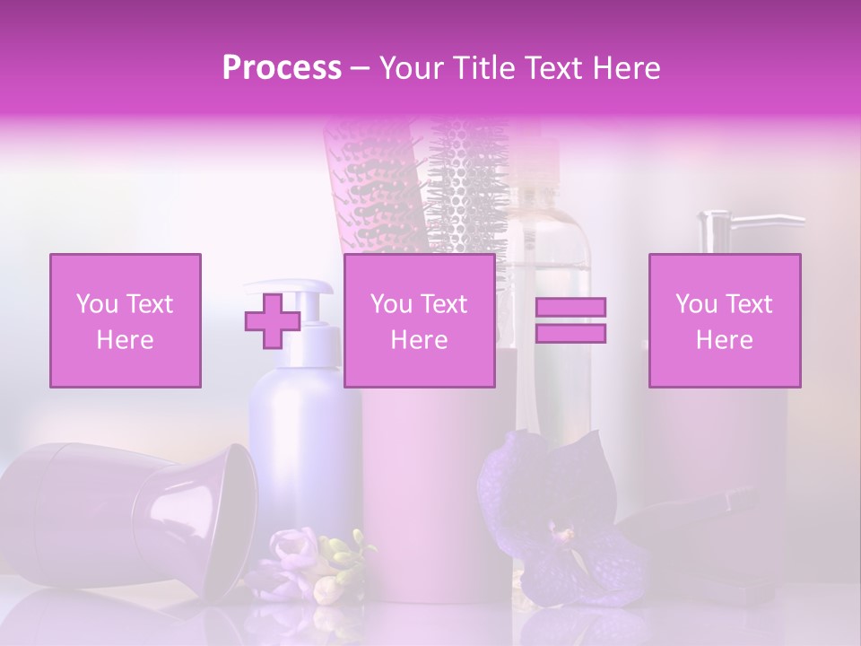 Nobody Purple Healthy PowerPoint Template