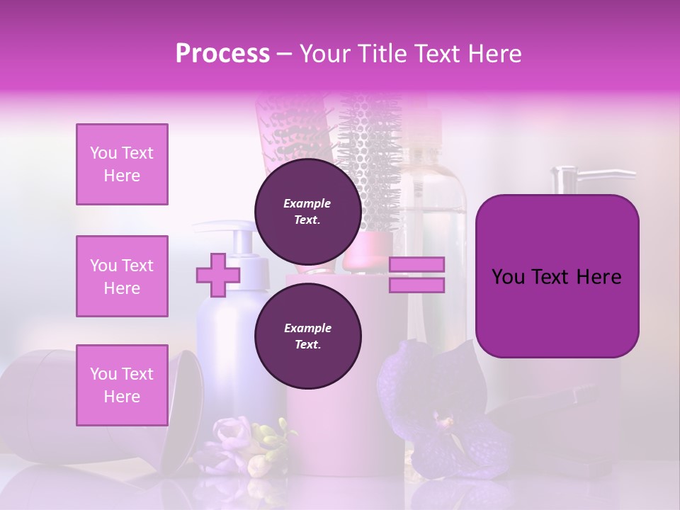 Nobody Purple Healthy PowerPoint Template