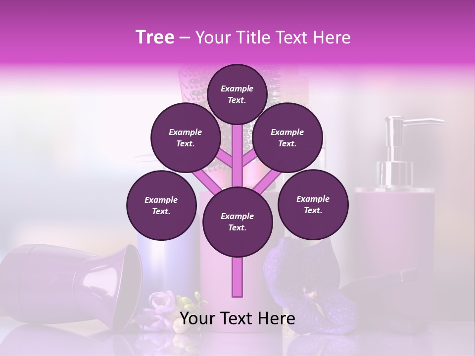Nobody Purple Healthy PowerPoint Template