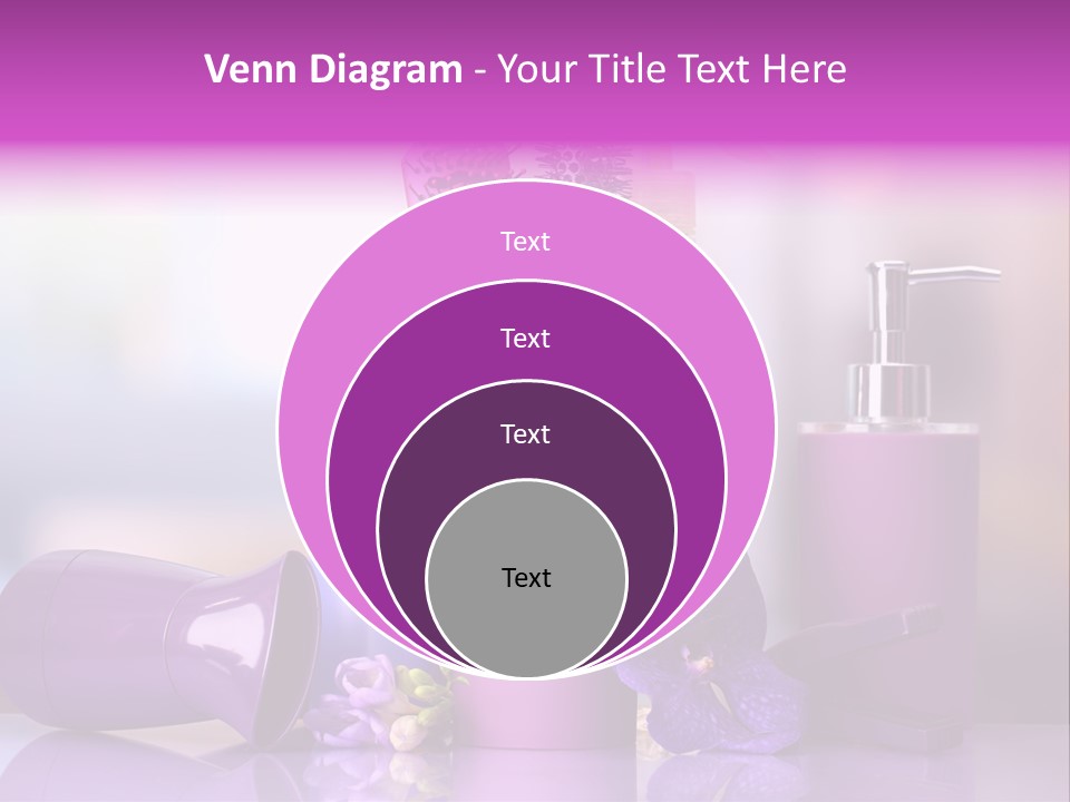 Nobody Purple Healthy PowerPoint Template