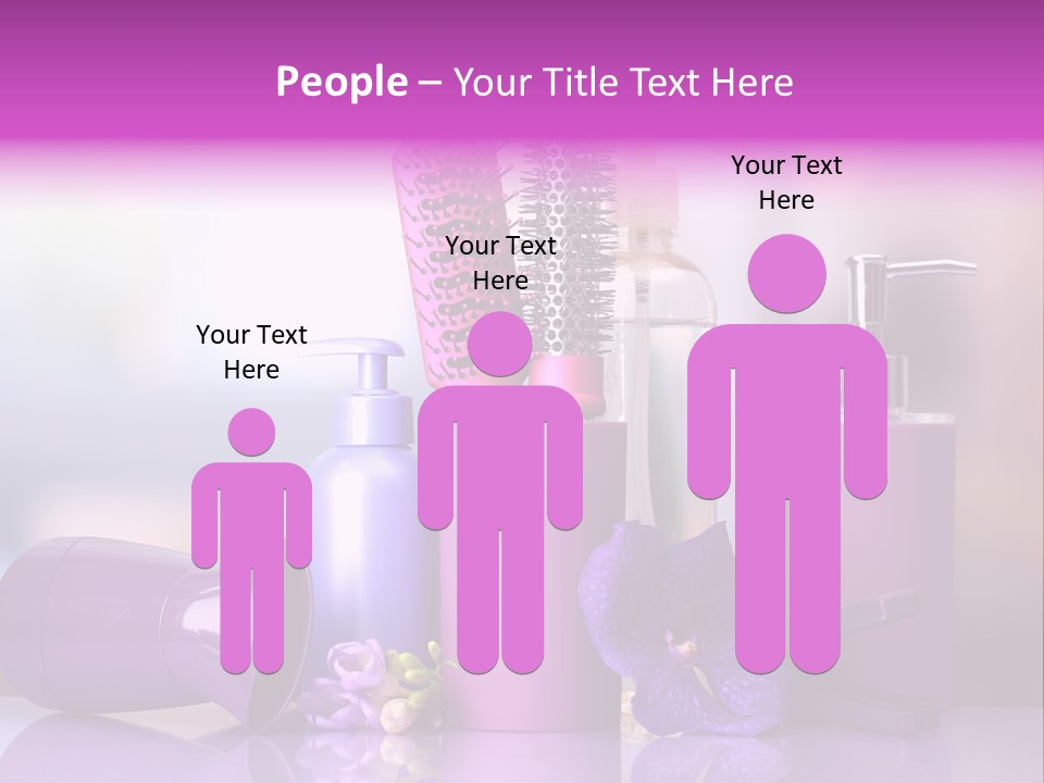 Nobody Purple Healthy PowerPoint Template