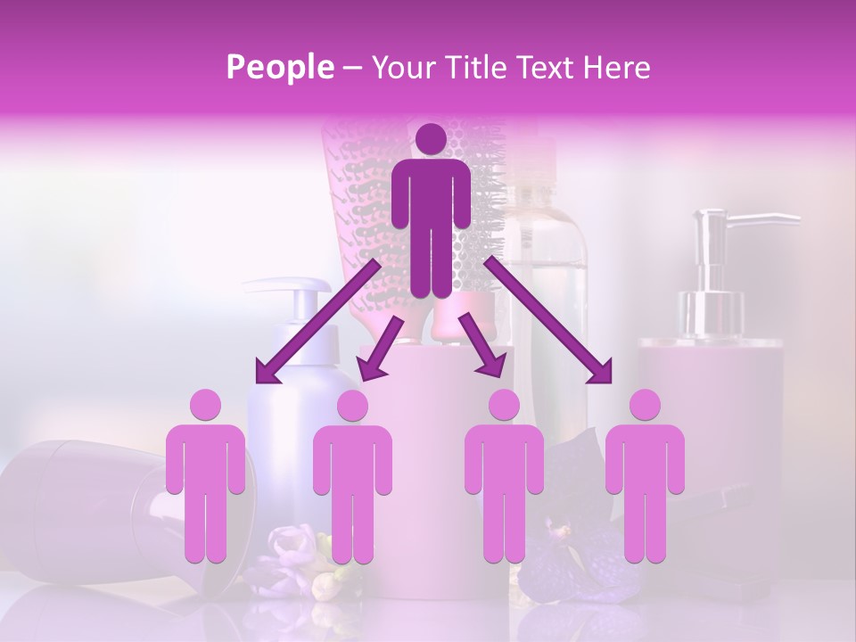 Nobody Purple Healthy PowerPoint Template