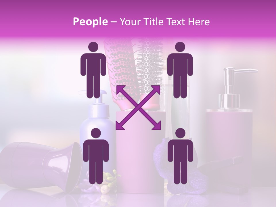 Nobody Purple Healthy PowerPoint Template