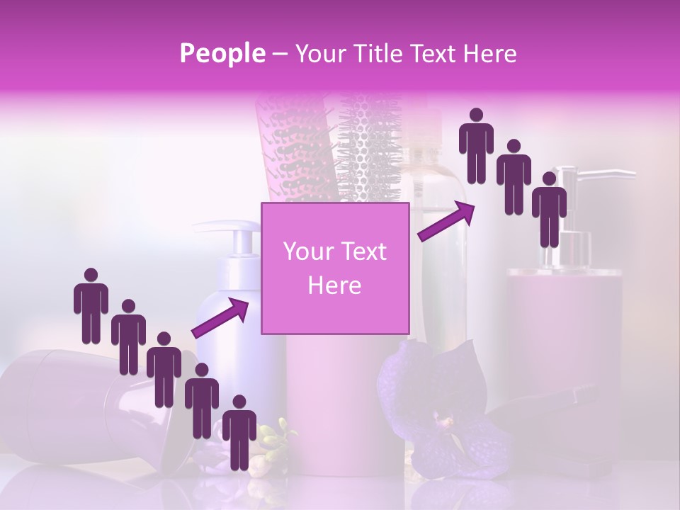 Nobody Purple Healthy PowerPoint Template