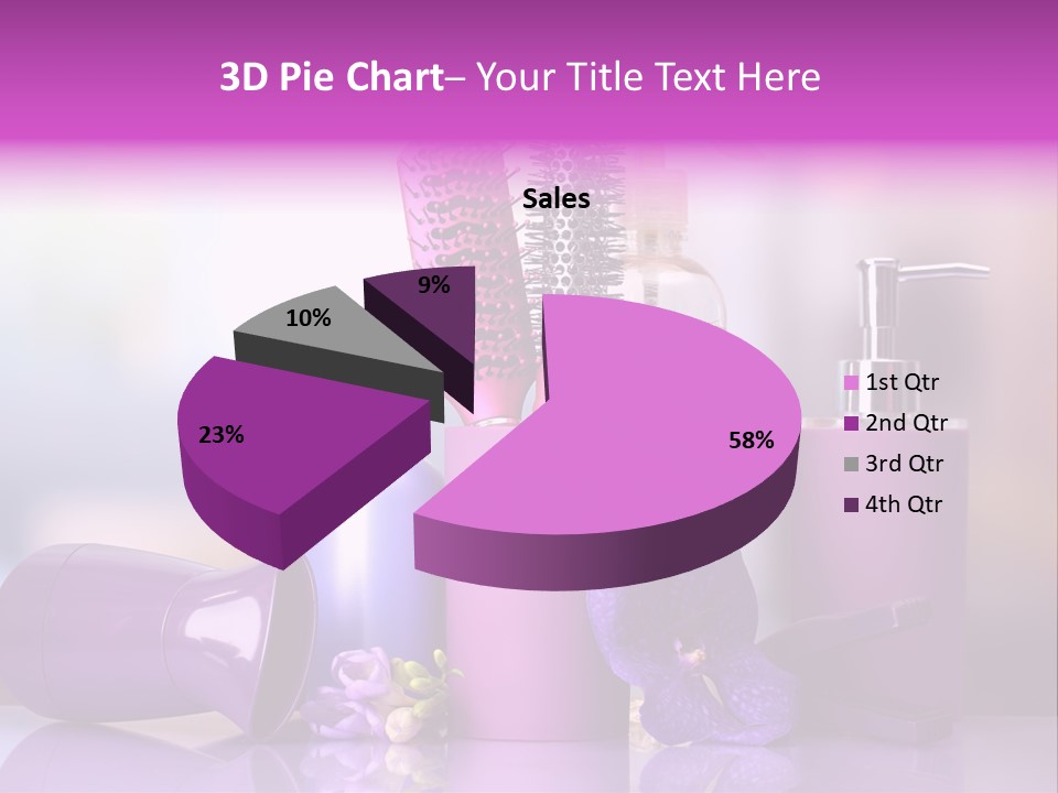 Nobody Purple Healthy PowerPoint Template