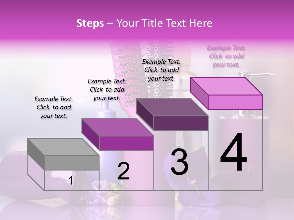 Nobody Purple Healthy PowerPoint Template