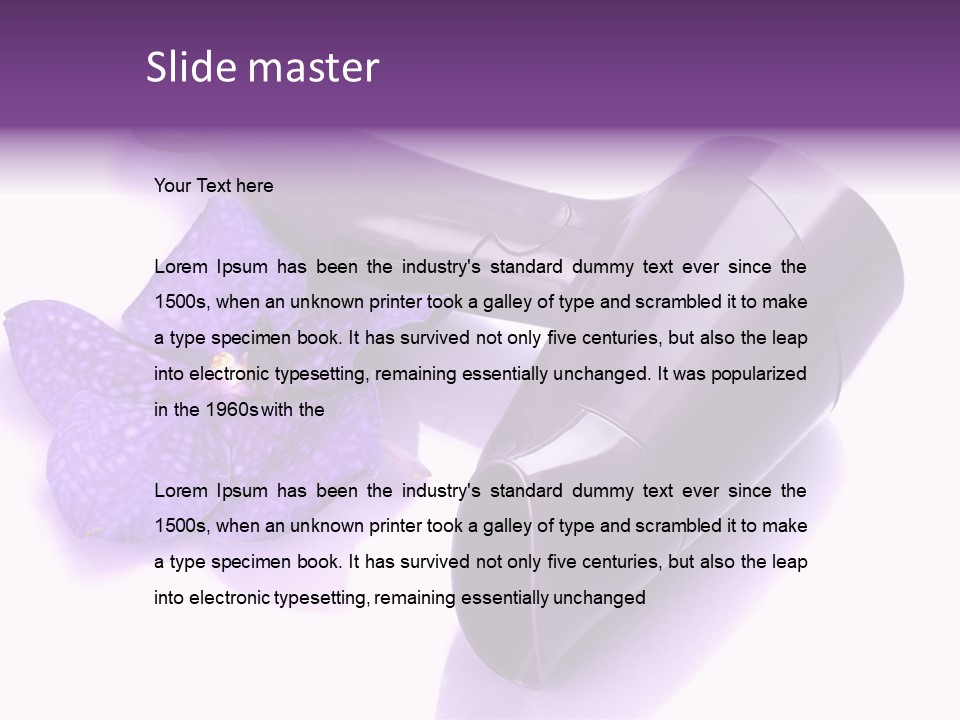 Stylist Fashion Domestic PowerPoint Template